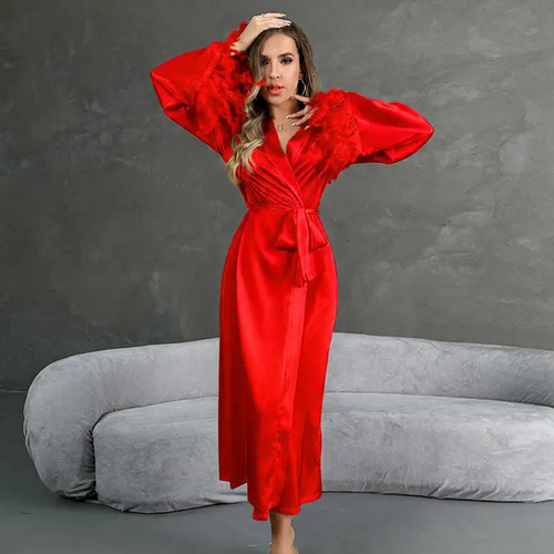 Women sexy sleepwear bathrobe - sleepwear,