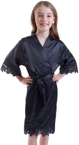 Black lace trim - trim, girl