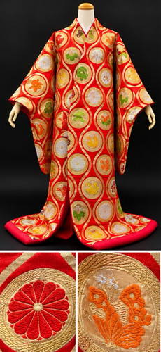 Vintage japanese uchikake - vintage,