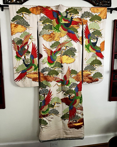 Japanese embroidered wedding - embroidered,