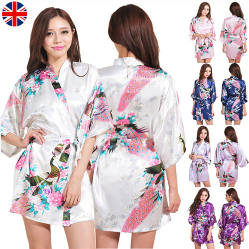 Satin robe wedding - satin, party
