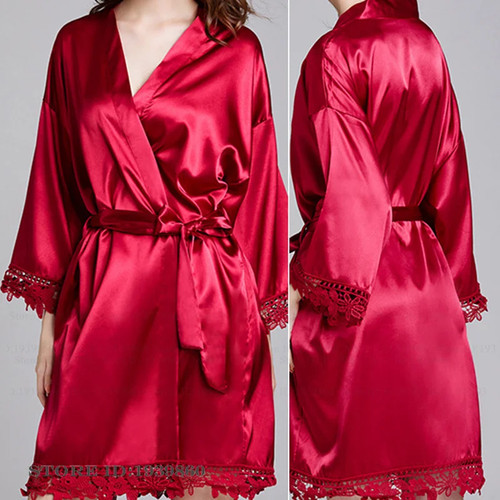 Sexy lace bride wedding robe - sexy,