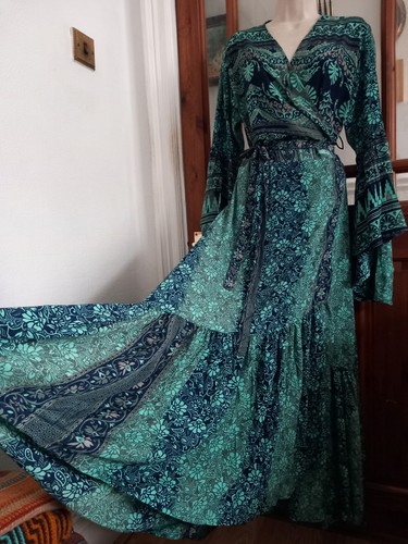 Vtg look silk mix - look, indian