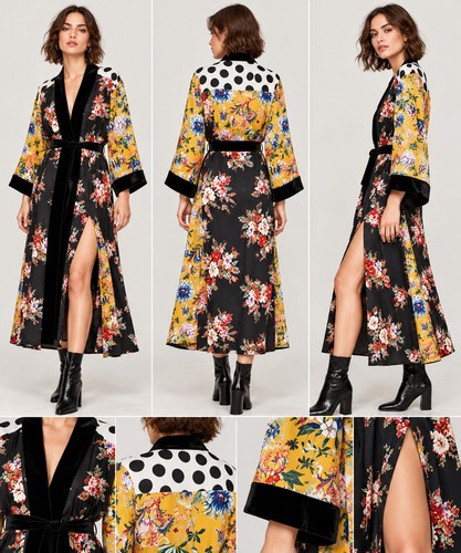 Zara limited kimono polka - zara,