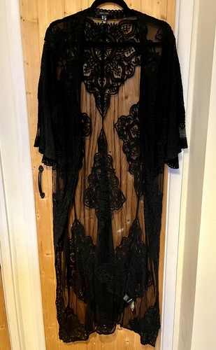 New look black sheer lace - new,