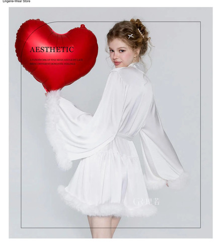 Ladies wedding bridal robe - wedding,