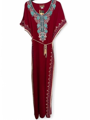 Bnwt dubai red embroidered - bnwt,