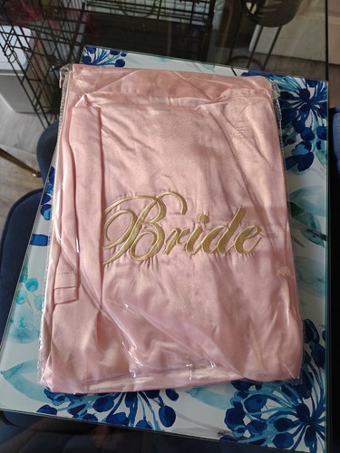 Bride silk kimono - silk, pink
