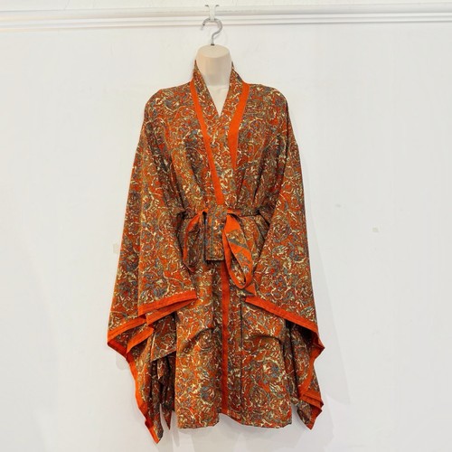 Short boho kimono robe - boho,