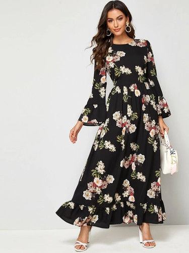 Bnwt boohoo black floral - boohoo,