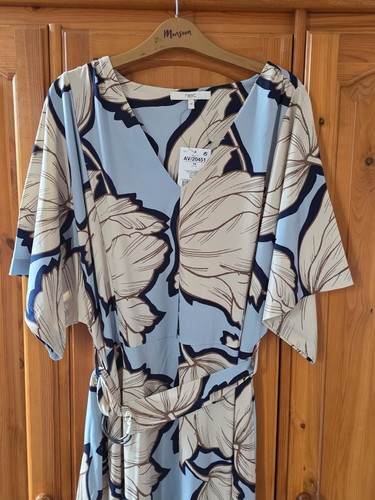 Next blue floral kimono - blue,