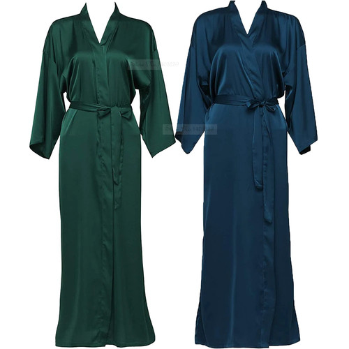 Sexy long kimono bathrobe - kimono, gown