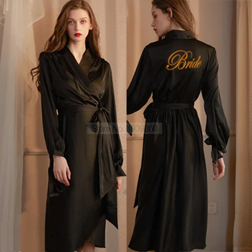 Bridal robes women embroidery - bridal,