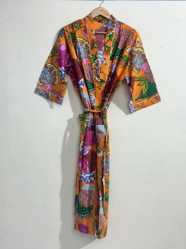 Yellow floral women cotton - yellow,