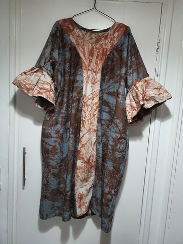Tie dye kaftan - tie-dye, dress