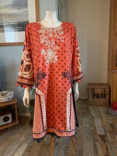 Joyous ethnic robe - robe, gold